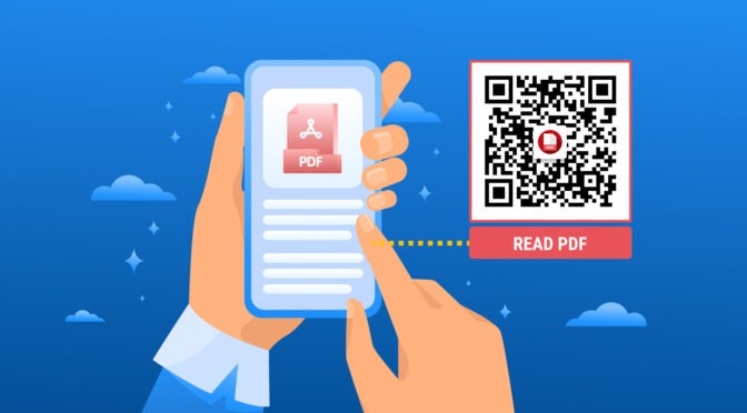 Make a PDF link to QR Code using Beaconstac
